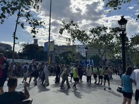 Plaça de Catalunya by null