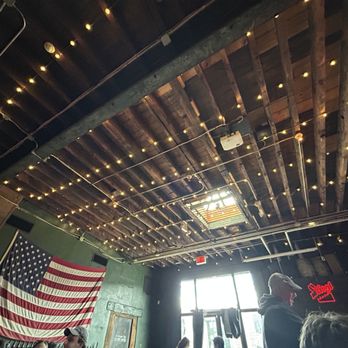 Hometown Bar-B-Que - This is one of the great seating areas - Barbeque Near Me - Brooklyn, New York
