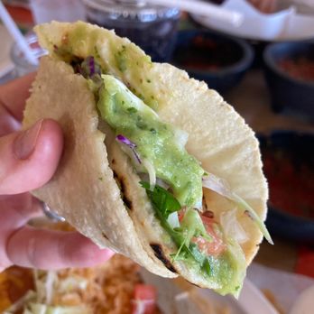La Palapa - Fish taco with house made tortillas. The green sauce they serve with it is amazing! Superb! - Seafood Near Me - Los Osos, California La Palapa - Fish taco with house made tortillas. The green sauce they serve with it is amazing! Superb! - Seafood Near Me - Los Osos, California