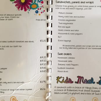 Fresh - Menu - Coffee & Tea Near Me - Dunfermline, FIF