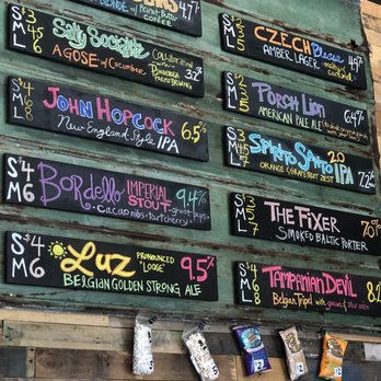 Fireforge Crafted Beer - The beer on tap the day we visited. - Breweries Near Me - Greenville, South Carolina