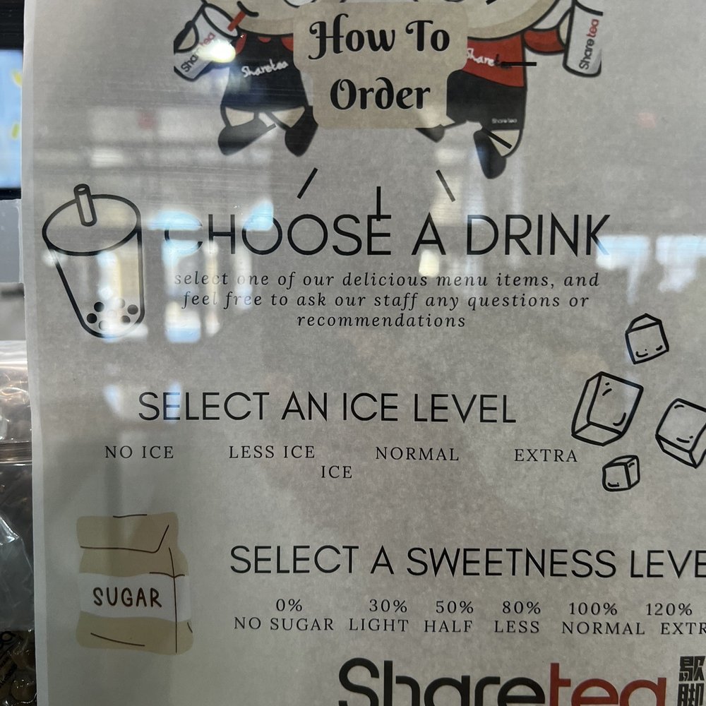 Sharetea - Options - Bubble Tea Near Me - Fairfield, California
