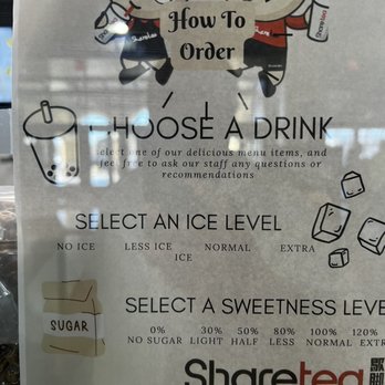Sharetea - Options - Bubble Tea Near Me - Fairfield, California