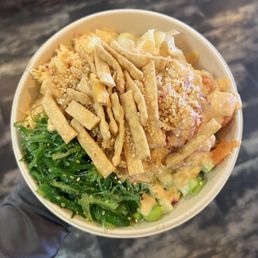3 Protein Create Your Own Bowl (~$18)