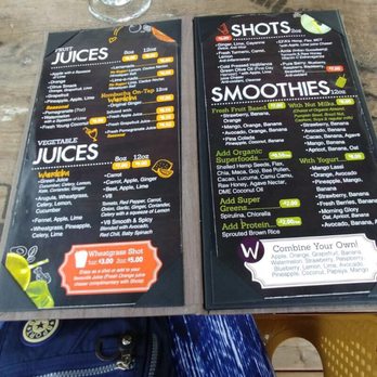 Wundeba - a menu and a glass of wine - Diners Near Me - Burlington, Ontario