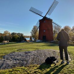 Sweden History Tours - Vallentuna mill as seen at Sweden History Tours Countryside and Swedish History Half Day Tour.