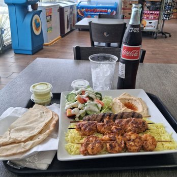 The Green Olive - Combo Plate - Greek Near Me - Santa Maria, California
