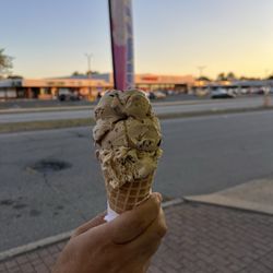 Angels Savin Rock Creamery - large waffle cone