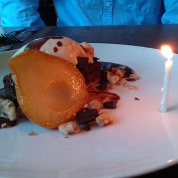Frances - Plaisir sucre with a birthday candle *:] - New American Near Me - San Francisco, California