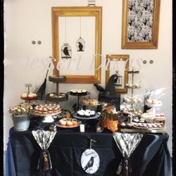Dessert Divas - Halloween dessert table
