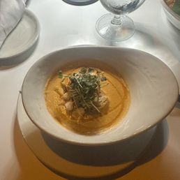 Lobster bisque. Lobster bisque.
