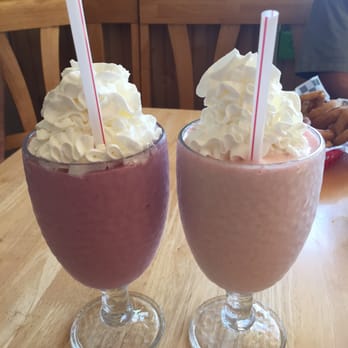 Mary's Bar & Grill - Raspberry Shake and Frosted Animal Cracker Shake - American Near Me - Longview, Washington Mary's Bar & Grill - Raspberry Shake and Frosted Animal Cracker Shake - American Near Me - Longview, Washington