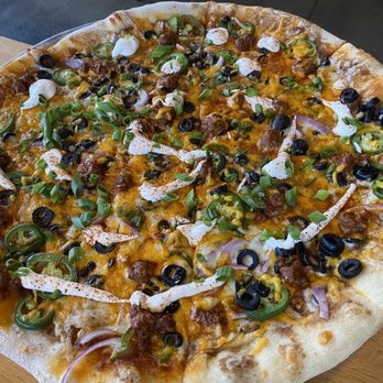 Pies & Pints - Large Baja Bean Pie - Pizza Near Me - Columbus, Ohio Pies & Pints - Large Baja Bean Pie - Pizza Near Me - Columbus, Ohio