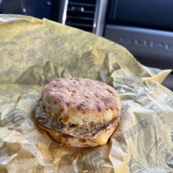 Whataburger - Egg and bacon jalapeño cheddar biscuit - Burgers Near Me - Richland, Mississippi
