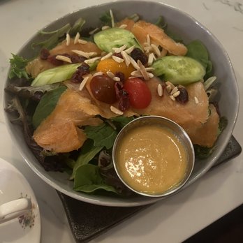 Prince Tea House - Smoked Salmon Salad - Tea Rooms Near Me - Flushing, New York Prince Tea House - Smoked Salmon Salad - Tea Rooms Near Me - Flushing, New York