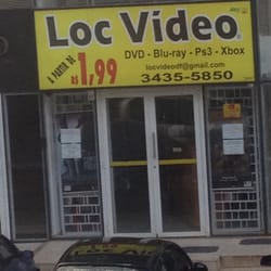 Locvideo - Fachada da Loc Vídeo