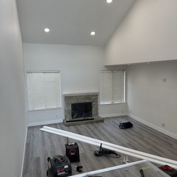 Duke Electric - Recessed lighting in the living room. Beautiful! - Electricians Near Me - Campbell, California