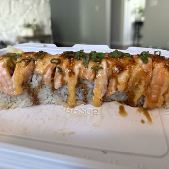 SanSai Japanese Grill - Baked Salmon Roll - Japanese Near Me - Burbank, California SanSai Japanese Grill - Baked Salmon Roll - Japanese Near Me - Burbank, California
