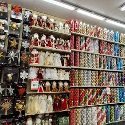Hobby Lobby - Christmas decorations: toppers, statues, garlands, ornaments, trees .. you name it it's here !