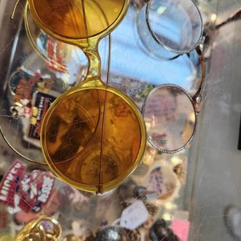 Attic Fanatics Vintage - Yellow sunglasses and lorgnette. - Used, Vintage & Consignment Near Me - Lake Park, Florida Attic Fanatics Vintage - Yellow sunglasses and lorgnette. - Used, Vintage & Consignment Near Me - Lake Park, Florida