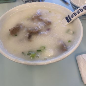 Sam's Congee Delight - Pork liver pork pudding congee - Chinese Near Me - Markham, Ontario