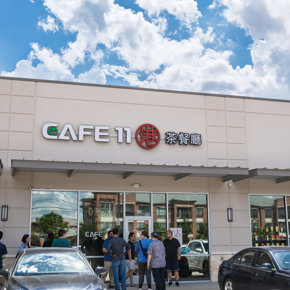 Cafe 11 - Outside - Hong Kong Style Cafe Near Me - Katy, Texas