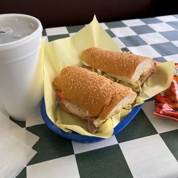 Dino's Subs - The big D, Cheetos, and a iced tea - Sandwiches Near Me - Arlington, Texas