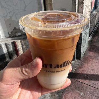 Cortadito Coffee House - Iced caramel flan latte - Coffee & Tea Near Me - Miami Beach, Florida Cortadito Coffee House - Iced caramel flan latte - Coffee & Tea Near Me - Miami Beach, Florida