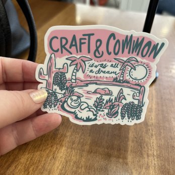 Craft & Common - Stickers - Coffee & Tea Near Me - Orlando, Florida Craft & Common - Stickers - Coffee & Tea Near Me - Orlando, Florida