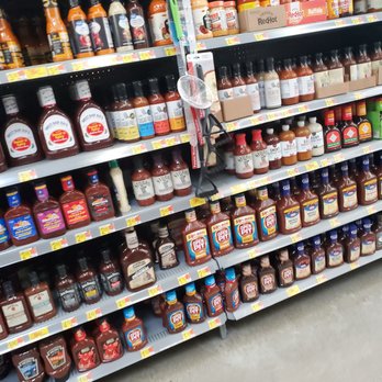 Walmart Supercenter - a variety of sauces and condiments - Grocery Near Me - Montgomery, Illinois