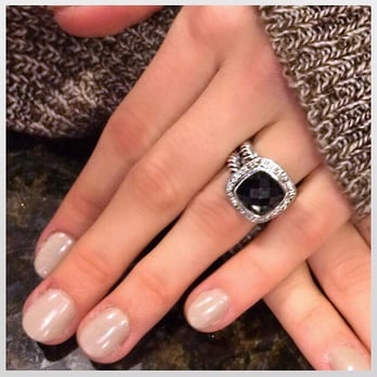 Heavenly Nails & Spa - Gel false nails with OPI's Did You Ear About Van Gogh polish - Nail Salons Near Me - Glenview, Illinois