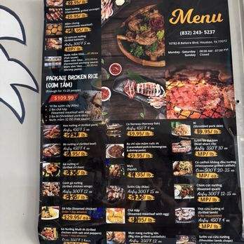 Faith Com Grill MK - Menu - Vietnamese Near Me - Houston, Texas Faith Com Grill MK - Menu - Vietnamese Near Me - Houston, Texas