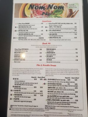 Menu photo 4 Nom Nom Pho Asian Kitchen South Bend, IN