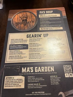 Menu photo 2 HillBilly's Grub N Pub Donegal, PA