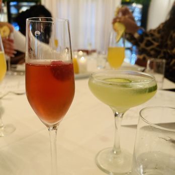Fig & Olive - Mimosa trio & cucumber cocktail - French Near Me - Houston, Texas Fig & Olive - Mimosa trio & cucumber cocktail - French Near Me - Houston, Texas