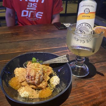 Pour Behavior - Blonde Brownie is the best dessert hands down! And if you love white claws then you've gotta try the Pour Star! - New American Near Me - Houston, Texas Pour Behavior - Blonde Brownie is the best dessert hands down! And if you love white claws then you've gotta try the Pour Star! - New American Near Me - Houston, Texas