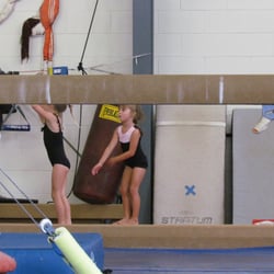 Kauai Gymnastics Academy - Gymnastics beam.