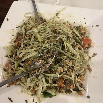 Experience Burma Restaurant and Bar - E B Style Tea Leaf Salad (cabbage) - Burmese Near Me - Pleasanton, California Experience Burma Restaurant and Bar - E B Style Tea Leaf Salad (cabbage) - Burmese Near Me - Pleasanton, California