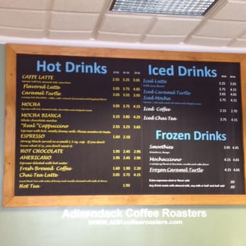 Adirondack Coffee Roasters - Menu - Coffee Roasteries Near Me - Plattsburgh, New York