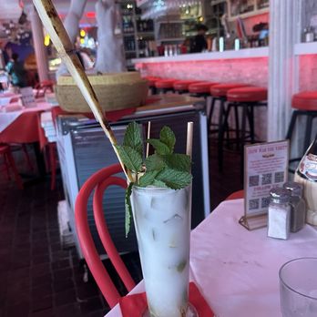 Hosteria Romana - Coconut fruit mojito - Italian Near Me - Miami Beach, Florida