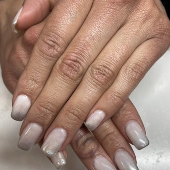 Gloss & Feathers - Metallic ombré - Nail Salons Near Me - Phoenix, Arizona Gloss & Feathers - Metallic ombré - Nail Salons Near Me - Phoenix, Arizona