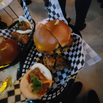 Rocks & Drams - Chicken katsu sandwich  Fried amazing cauliflower  Pork belly - Cocktail Bars Near Me - Ventura, California