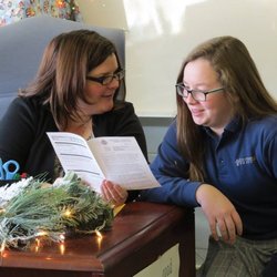 St. Katharine Drexel Regional Catholic School - Our pastors and principal meet with students 1:1 to discuss progress and review report cards.