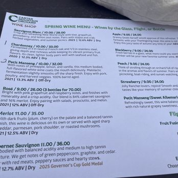Carter Mountain Orchard - Wine list - Pick Your Own Farms Near Me - Charlottesville, Virginia Carter Mountain Orchard - Wine list - Pick Your Own Farms Near Me - Charlottesville, Virginia