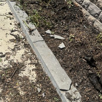 Bob’s Landscaping - Top layer of pavement cracked off - Landscaping Near Me - Elk Grove, California