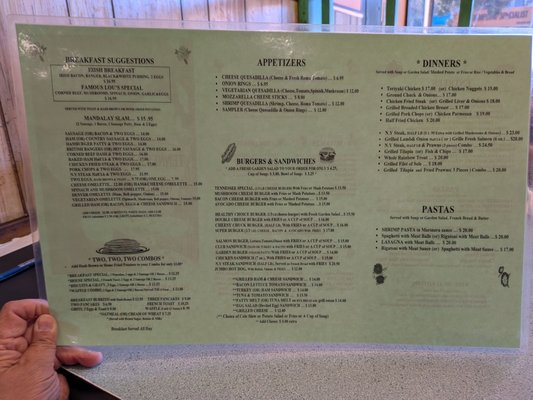 Menu photo 2 Tennessee Grill San Francisco, CA
