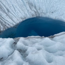 Blue Pool on Root Glacier