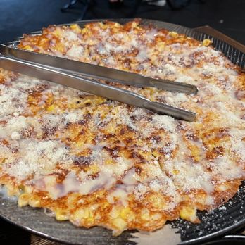 Misoolkwan OC - Corn cheese pancake (3/5) - Korean Near Me - Buena Park, California Misoolkwan OC - Corn cheese pancake (3/5) - Korean Near Me - Buena Park, California