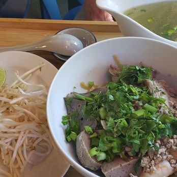 A Ma Chicken Rice - Phnom Penh noodles dry - Asian Fusion Near Me - Redmond, Washington