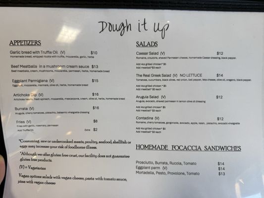 Menu photo 3 Dough It Up Cedar Park, TX